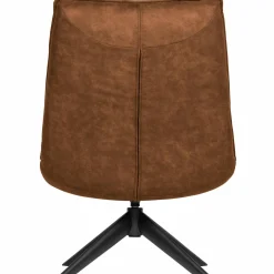 Draaifauteuil Jouke PU Leder - Cognac - Loft24.nl