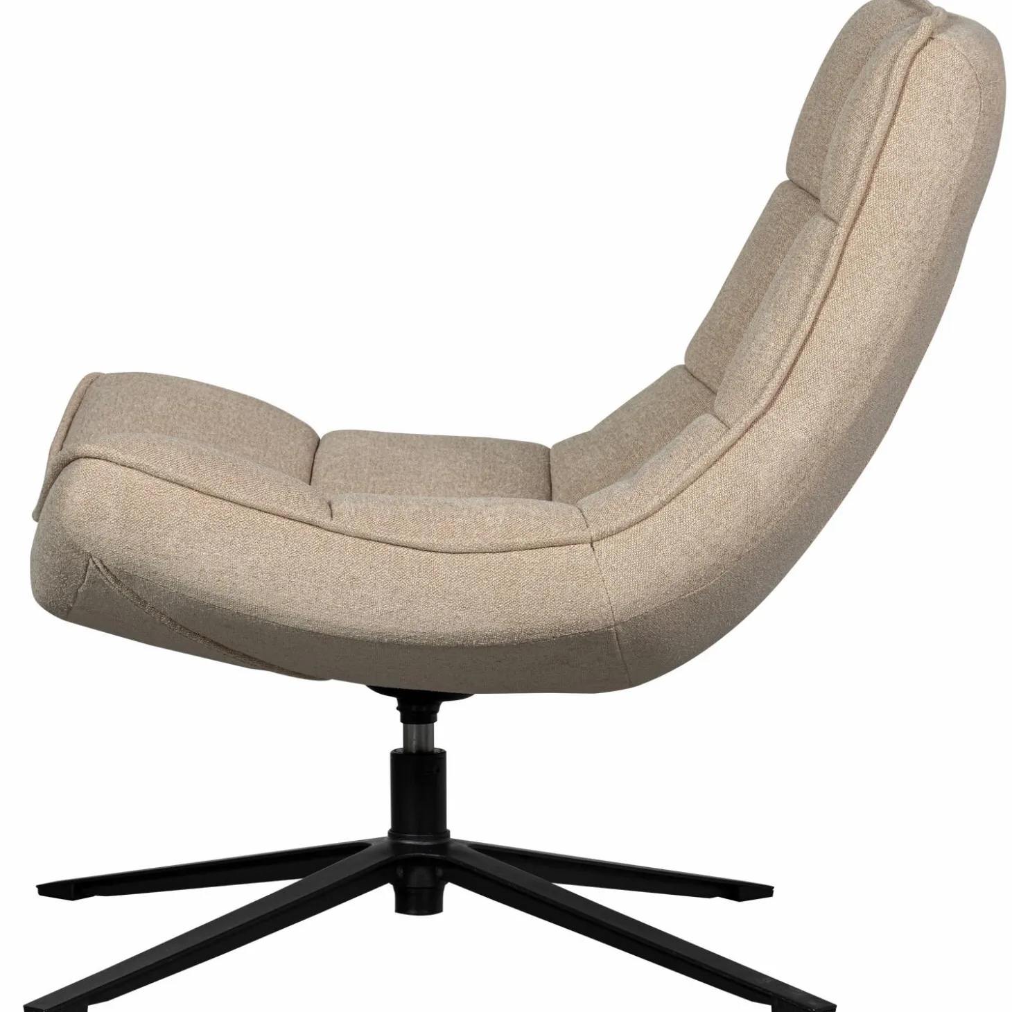 Draaifauteuil Maudi - Naturel - Loft24.nl