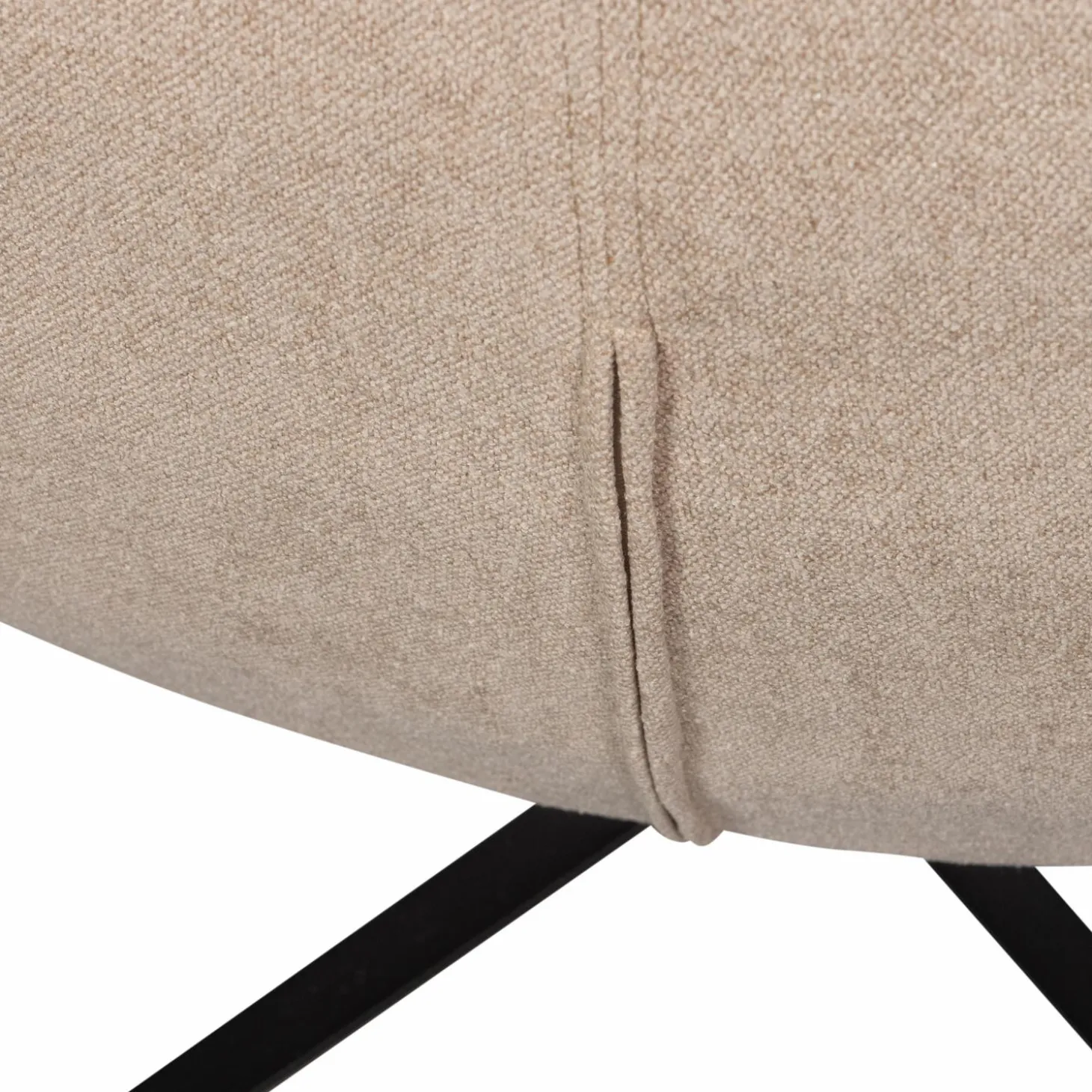 Draaifauteuil Maudi - Naturel - Loft24.nl