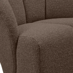 Draaifauteuil Mojo Bouclé - Bruin - Loft24.nl