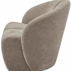 Draaifauteuil Mojo Geweven Rib - Zand - Loft24.nl