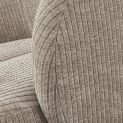 Draaifauteuil Mojo Geweven Rib - Zand - Loft24.nl