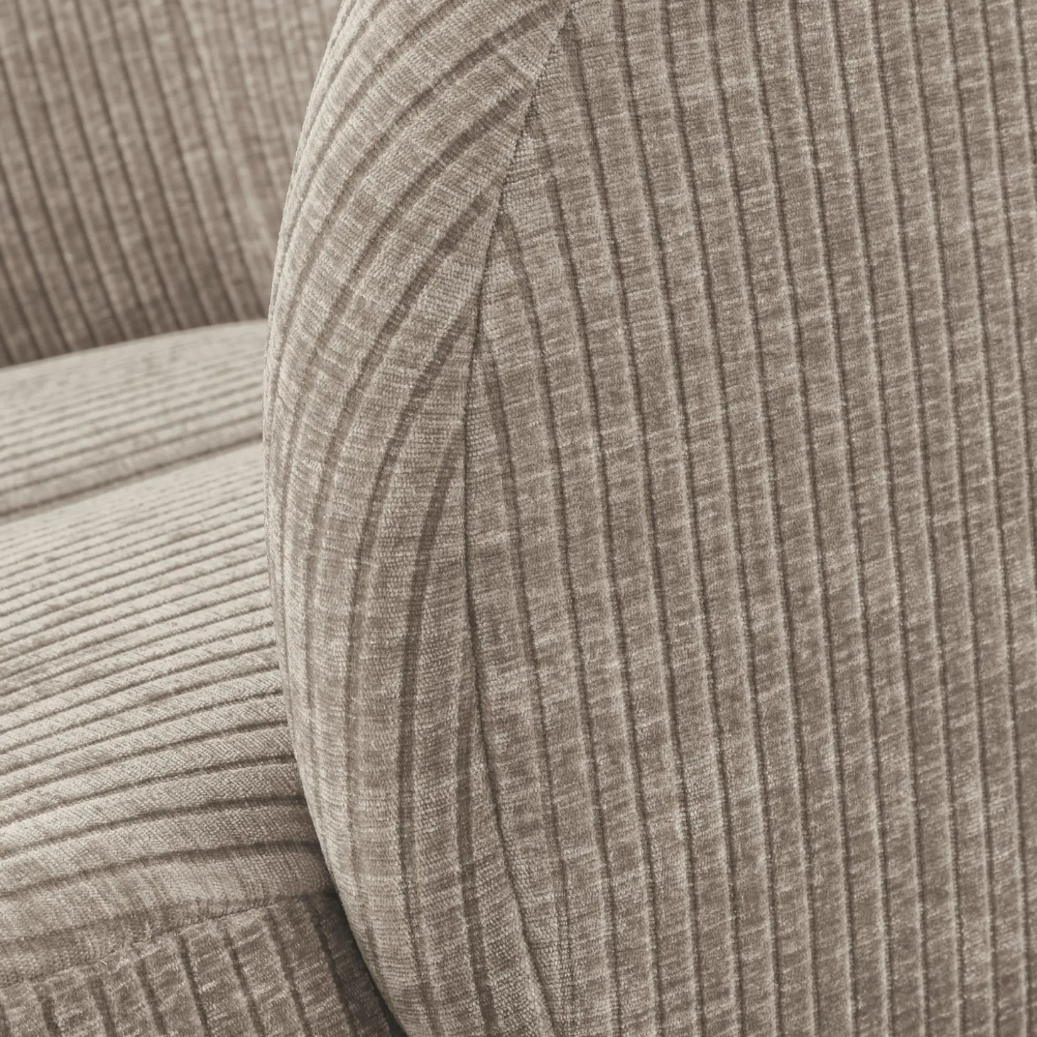 Draaifauteuil Mojo Geweven Rib - Zand - Loft24.nl