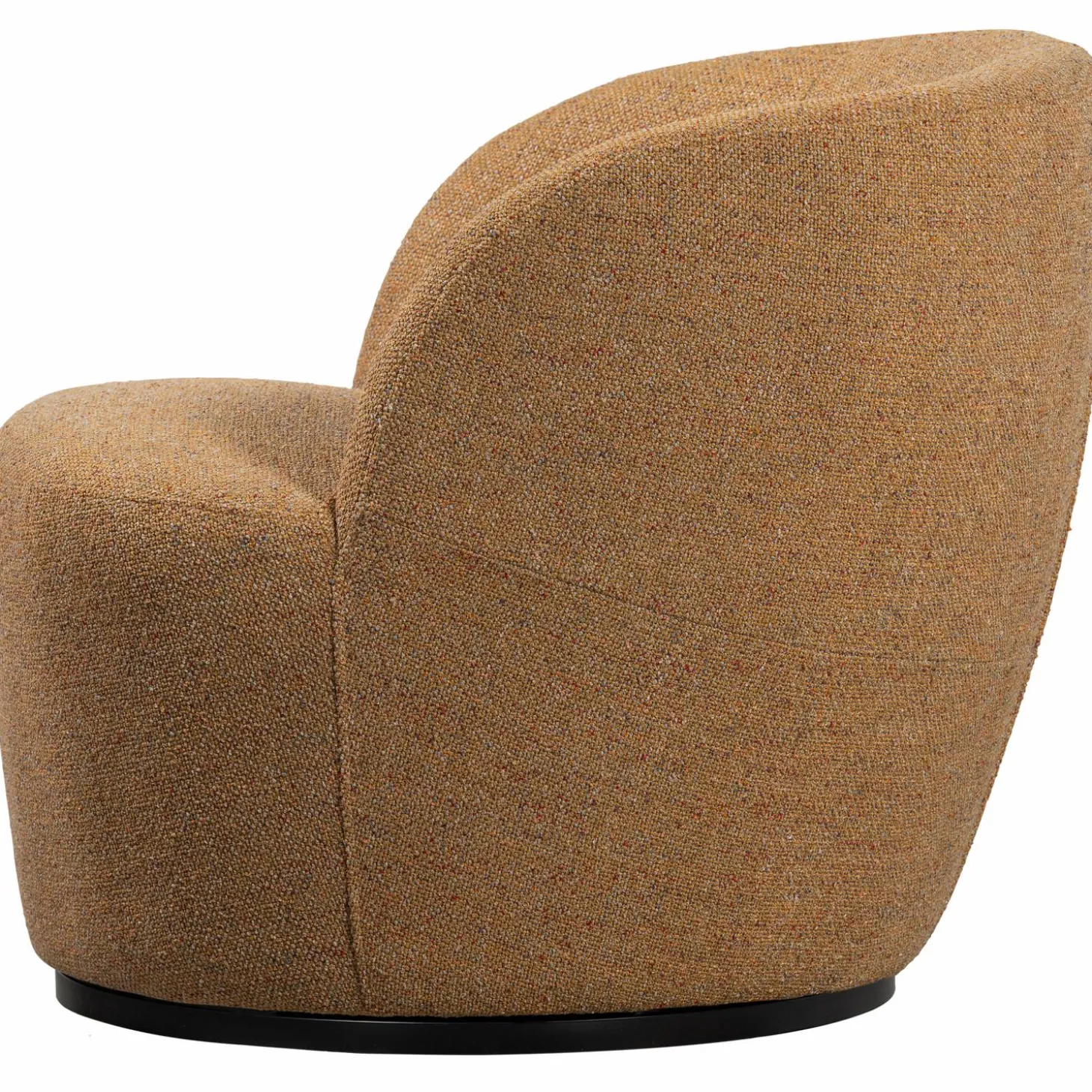Draaifauteuil Serra Geweven - Curry - Loft24.nl