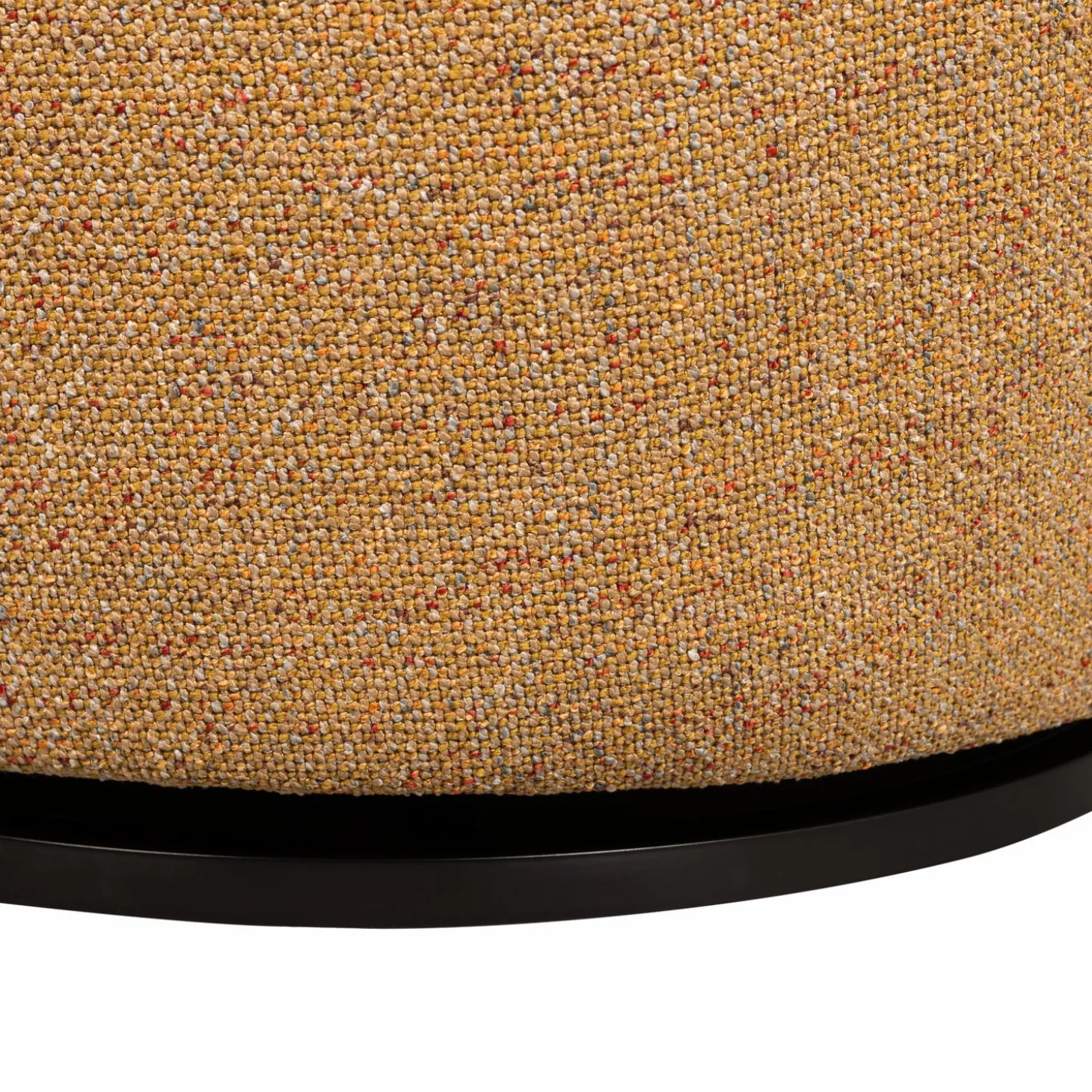 Draaifauteuil Serra Geweven - Curry - Loft24.nl