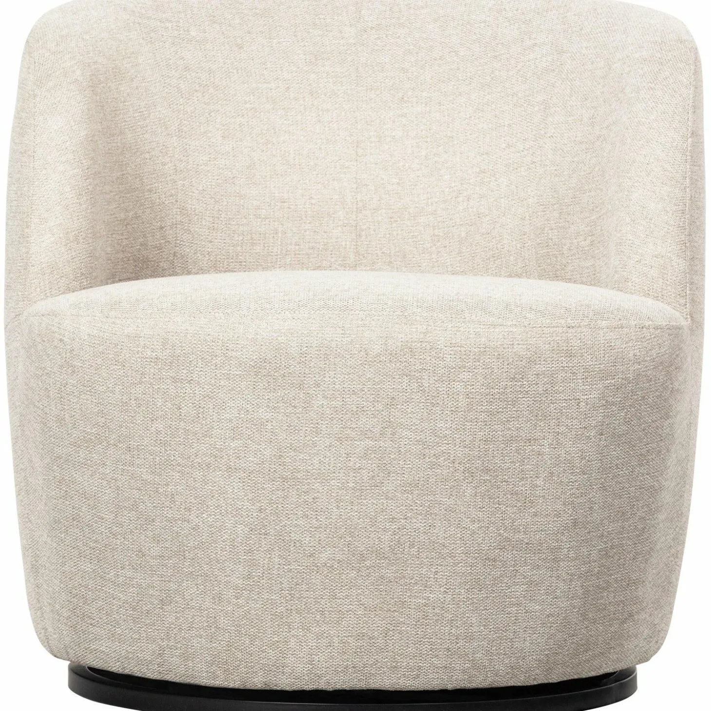 Draaifauteuil Serra Geweven - Off White - Loft24.nl