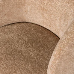 Draaifauteuil Shuffle Chenille - Naturel (Showmodel) - Loft24.nl