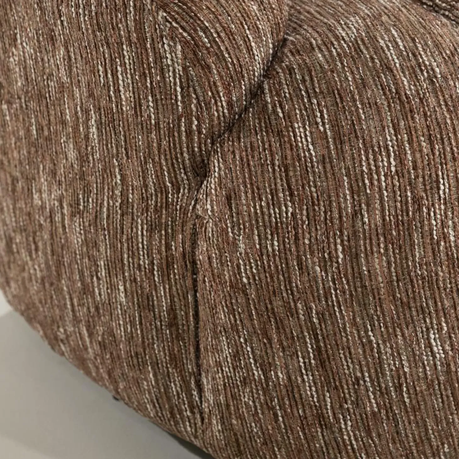 Draaifauteuil Sogno Geweven stof - Burgundy - Loft24.nl