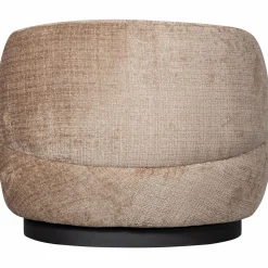 Draaifauteuil Woolly Chenille - Zand - Loft24.nl