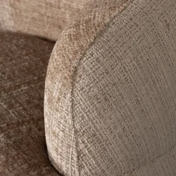 Draaifauteuil Woolly Chenille - Zand - Loft24.nl