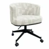 Draaistoel Rochenne met wielen trendy nature (Be Trendy 01 Nature) - Loft24.nl