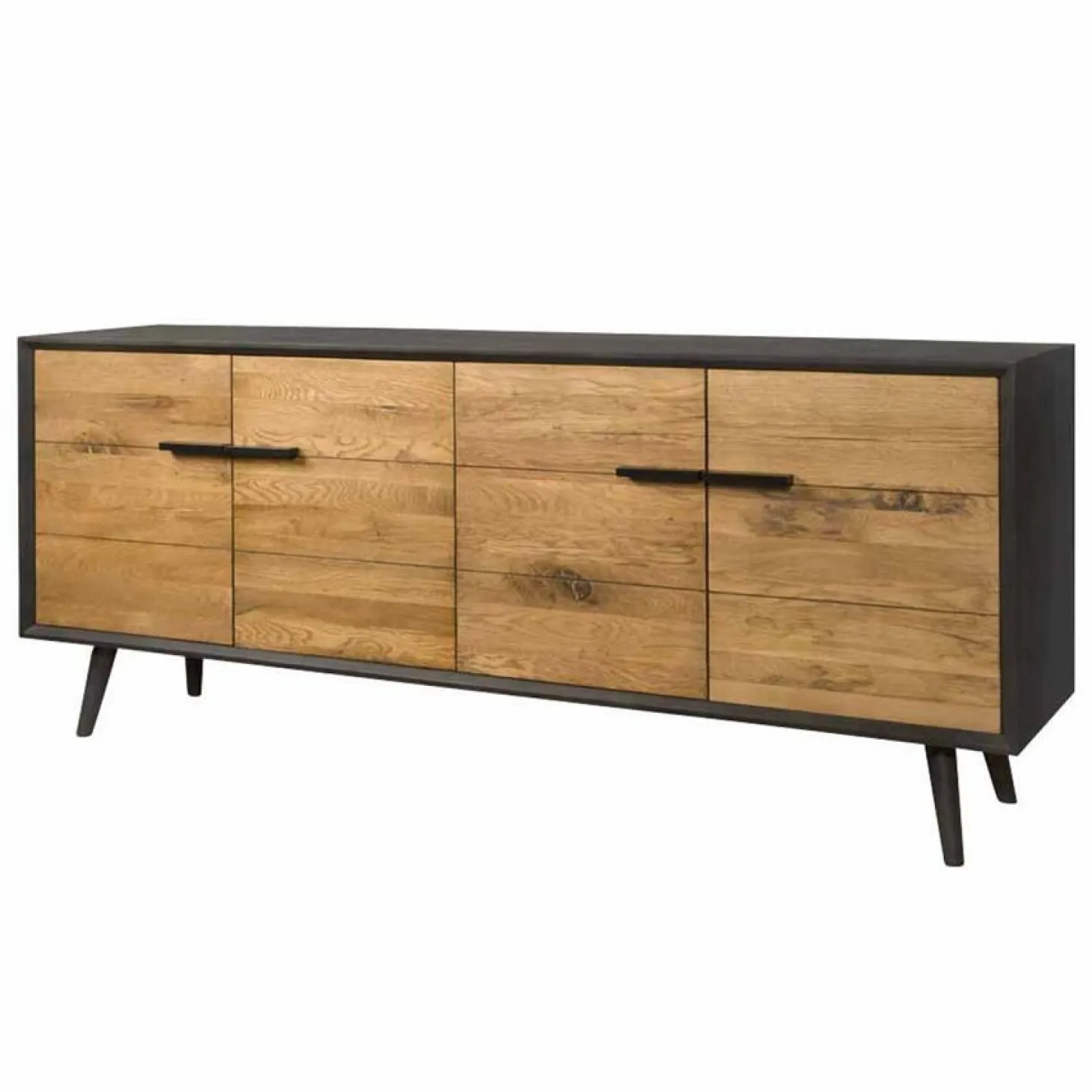 Dressoir Bresso Eiken 200cm - Loft24.nl