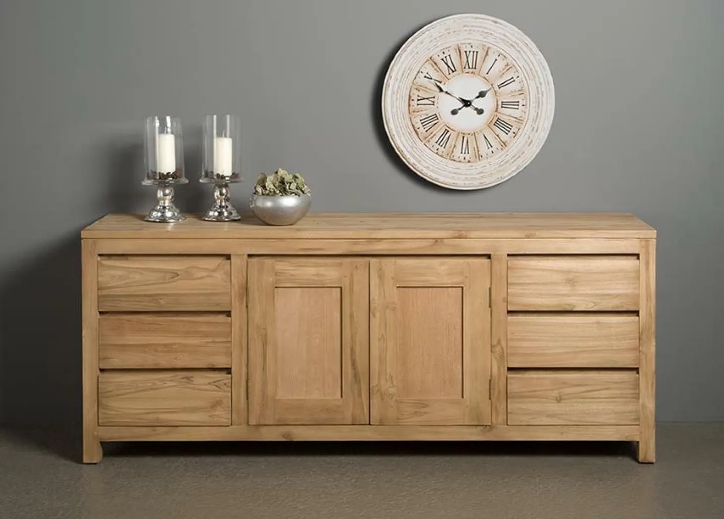 Dressoir Corona Teak 180 cm - Loft24.nl