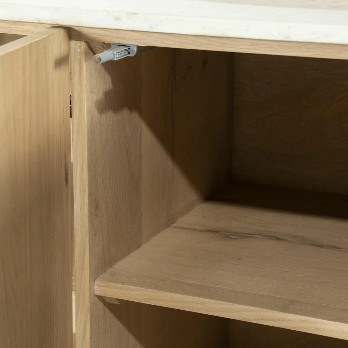 Dressoir Don Marmer en eikenhout 165cm - Loft24.nl