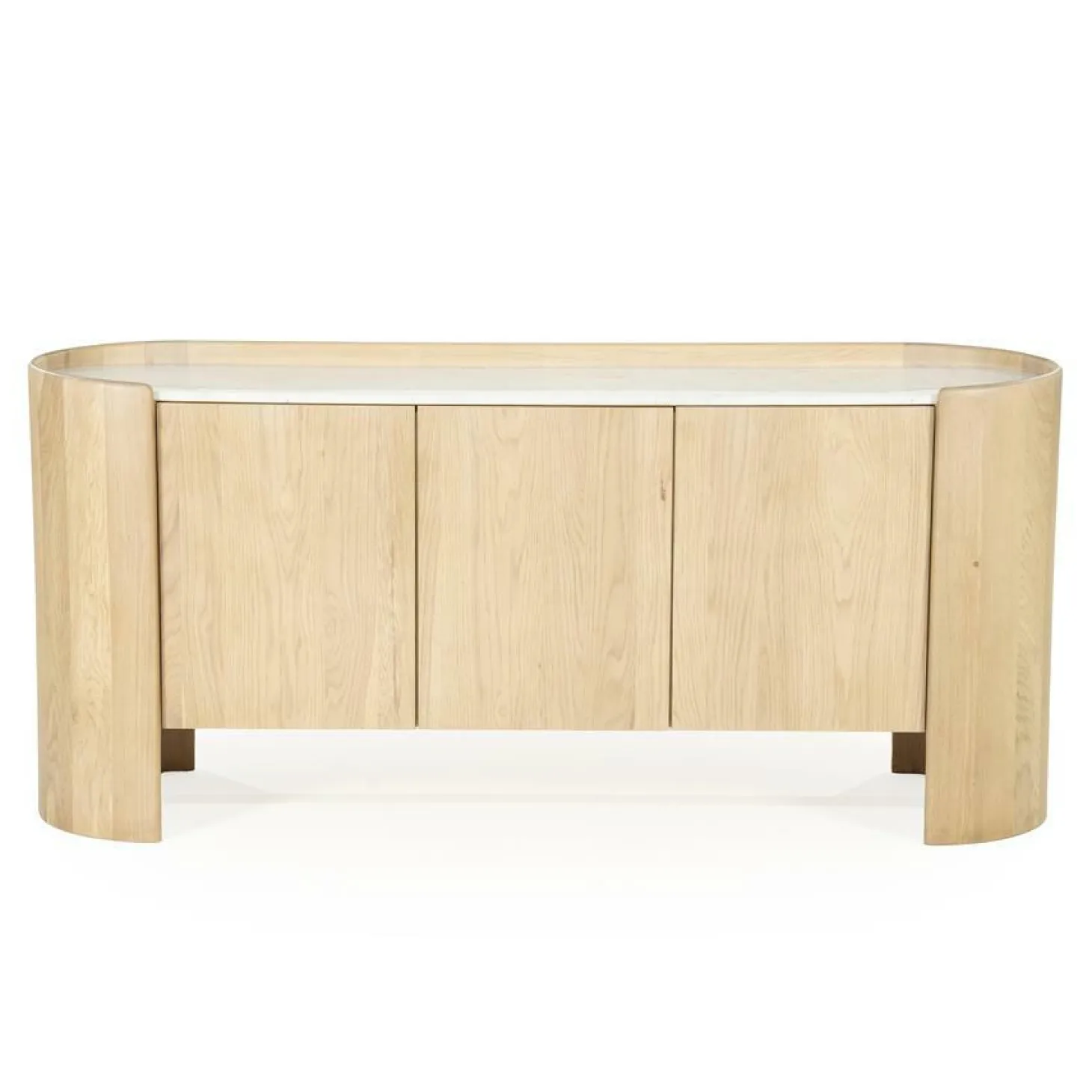 Dressoir Don Marmer en eikenhout 165cm - Loft24.nl