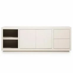Dressoir Helsinki Eikenhout 200 cm - Taupe - Loft24.nl