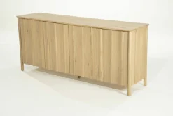 Dressoir Jake Eikenhout 183cm - Naturel - Loft24.nl