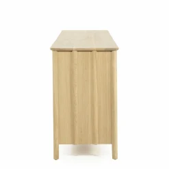 Dressoir Jake Eikenhout 183cm - Naturel - Loft24.nl