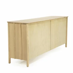 Dressoir Jake Eikenhout 183cm - Naturel - Loft24.nl
