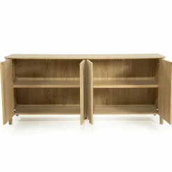 Dressoir Jake Eikenhout 183cm - Naturel - Loft24.nl