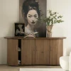 Dressoir Josh Eikenhout 180cm - Bruin - Loft24.nl