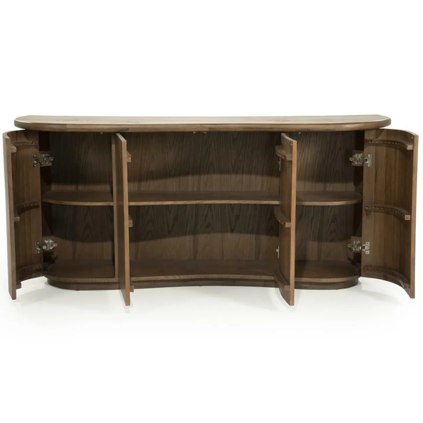 Dressoir Josh Eikenhout 180cm - Bruin - Loft24.nl