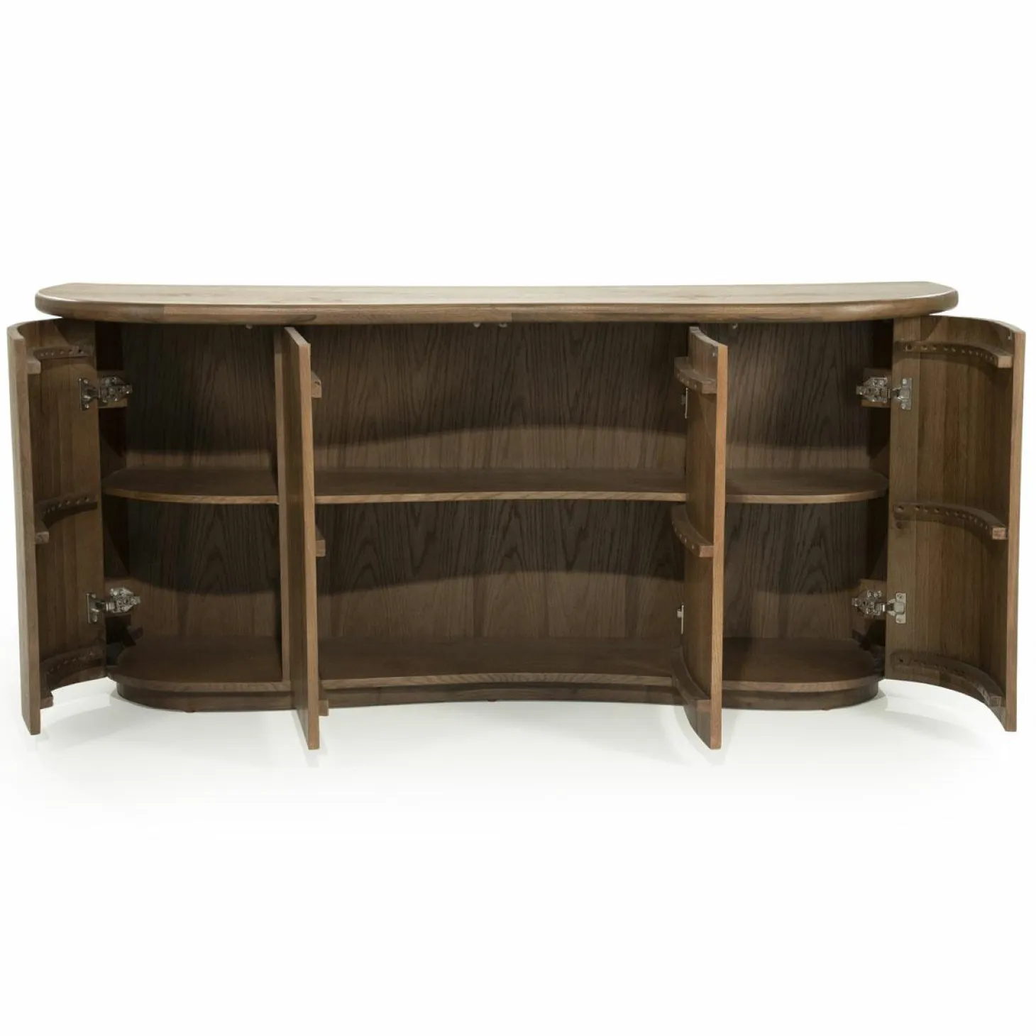 Dressoir Josh Eikenhout 180cm - Bruin - Loft24.nl