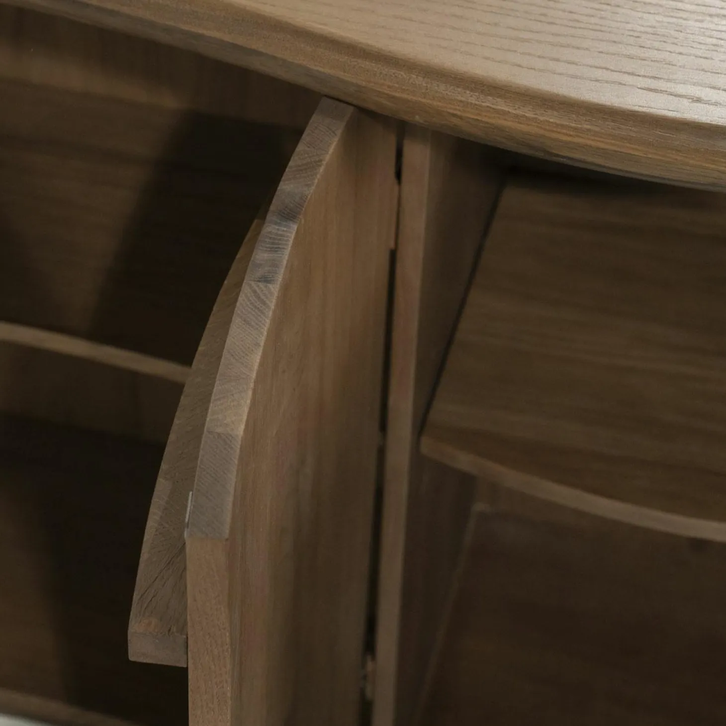 Dressoir Josh Eikenhout 180cm - Bruin - Loft24.nl