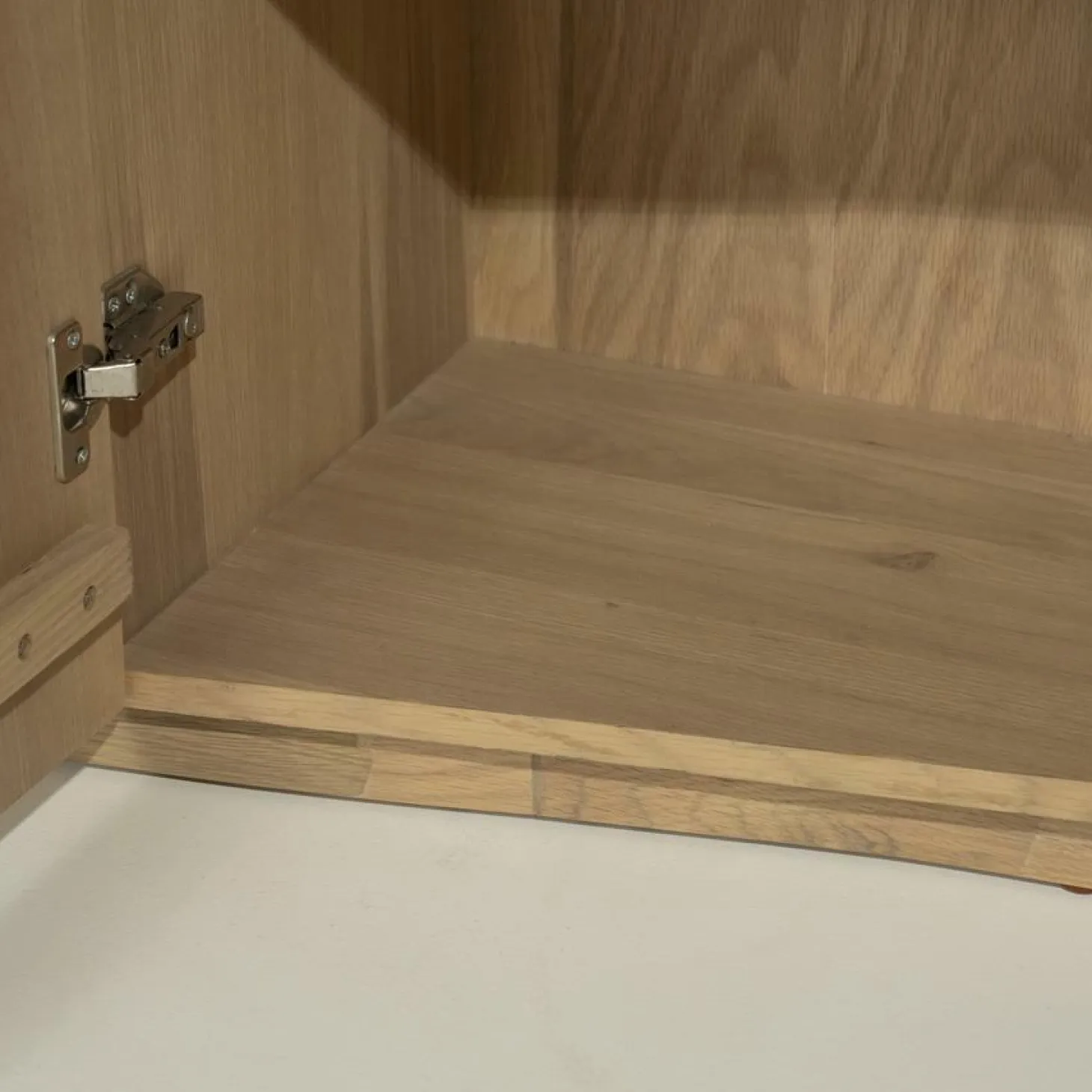 Dressoir Josh Eikenhout 180cm - Naturel - Loft24.nl