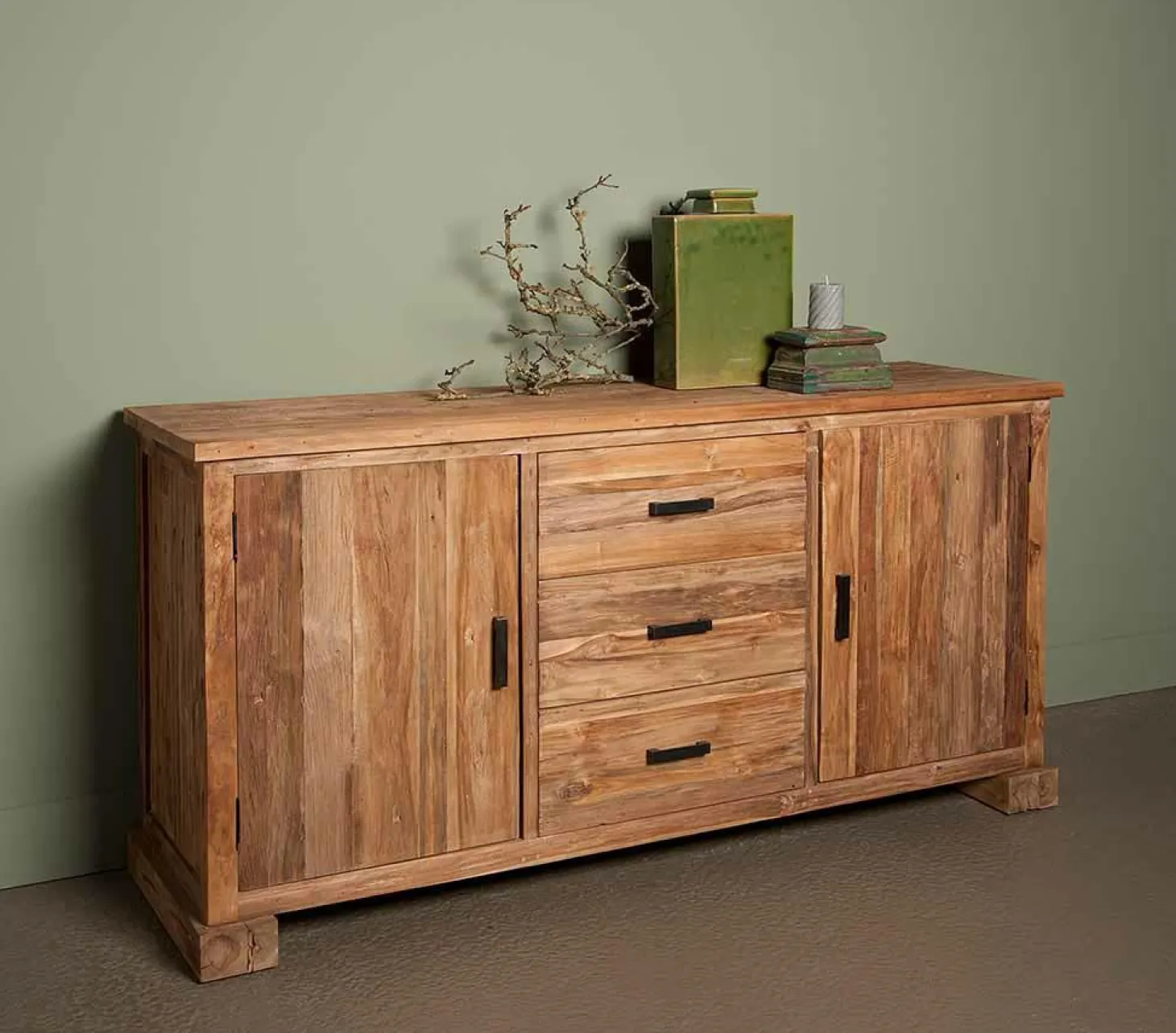 Dressoir Lorenzo met 2 deuren en 3 laden - Loft24.nl