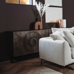 Dressoir Padua Mangohout 200 cm - Loft24.nl