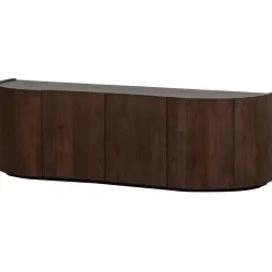 Dressoir Sense Mangohout, 160cm, kleur Walnoot - Loft24.nl