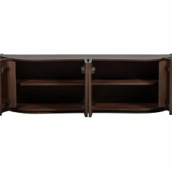 Dressoir Sense Mangohout, 160cm, kleur Walnoot - Loft24.nl