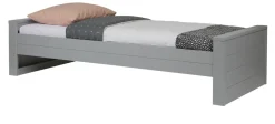Eenpersoonsbed Dennis - Betongrijs - Loft24.nl