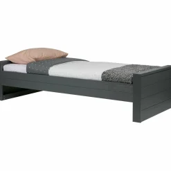 Eenpersoonsbed Dennis - Steel Grijs - Loft24.nl