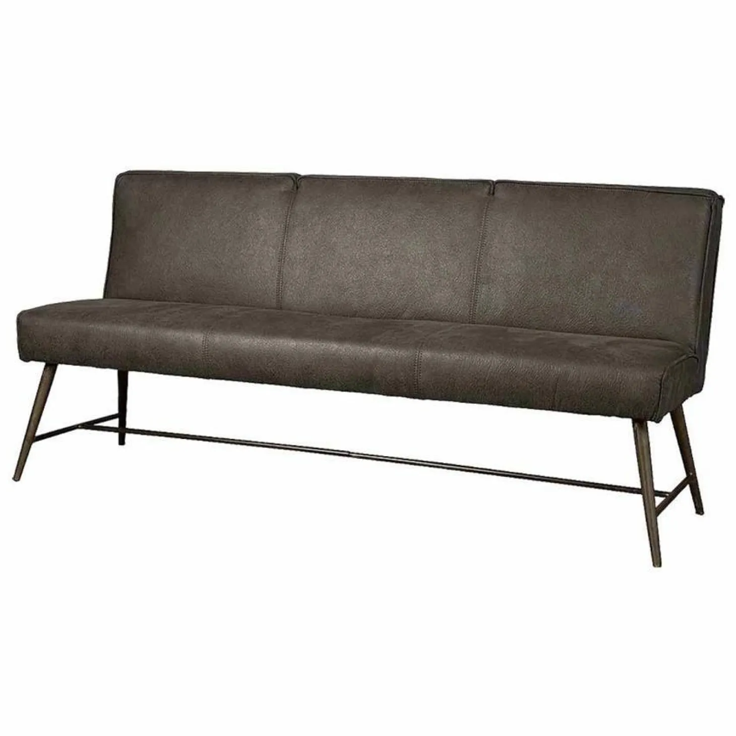Eetkamerbank Belmonte 185 cm - Grijs - Loft24.nl
