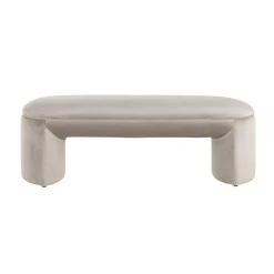 Eetkamerbank Fargo Velvet - Khaki - Loft24.nl