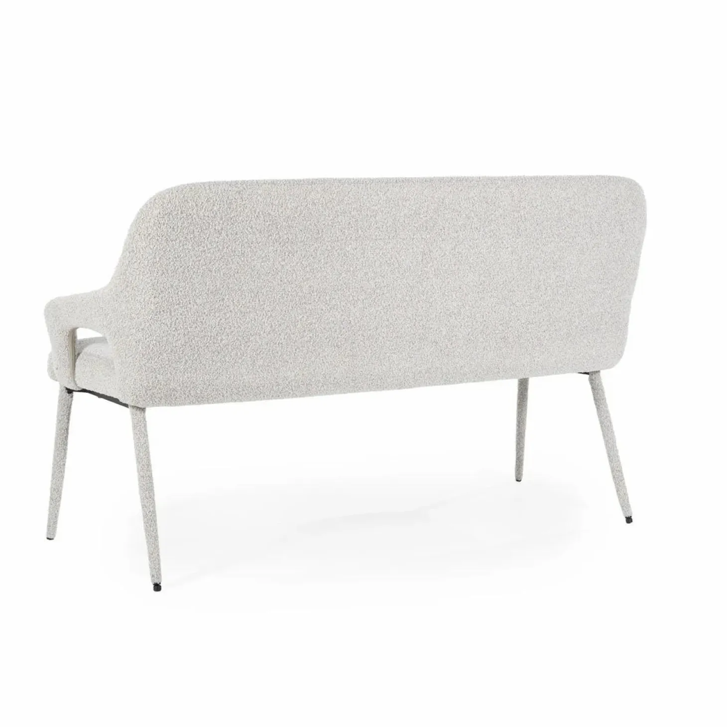 Eetkamerbank Fika Bouclé - kleur Beige - Loft24.nl