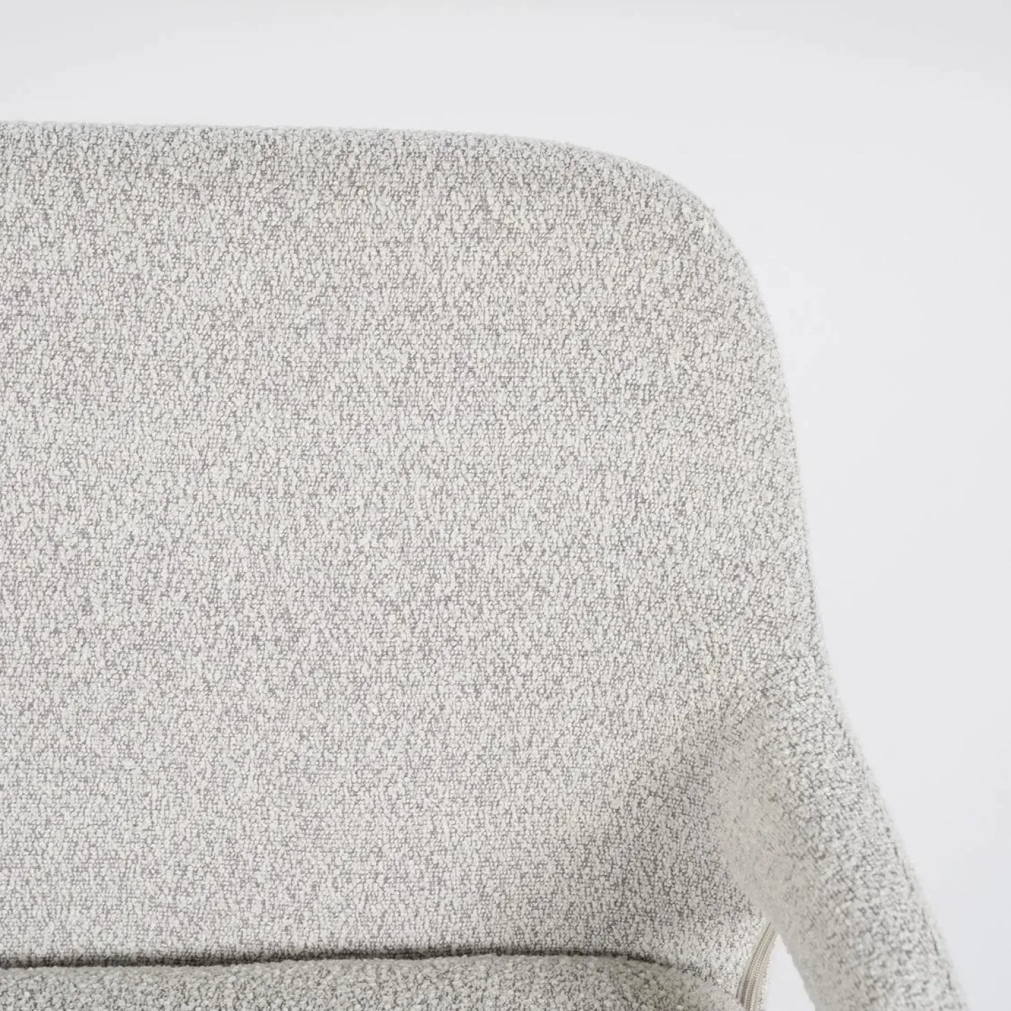 Eetkamerbank Fika Bouclé - kleur Beige - Loft24.nl