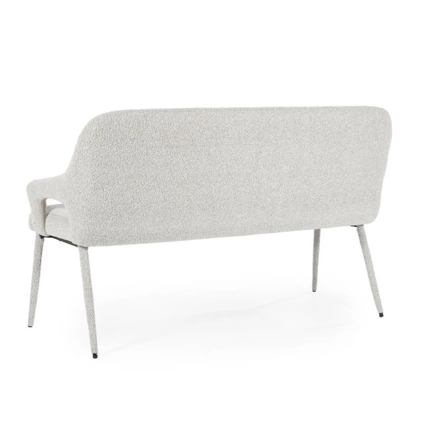 Eetkamerbank Fika Bouclé - kleur Beige - Loft24.nl