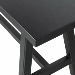 Eetkamerbank Imme Grenenhout 110cm, kleur Zwart - Loft24.nl