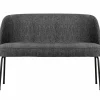 Eetkamerbank Vogue Velvet Structure, 120cm - Mountain - Loft24.nl