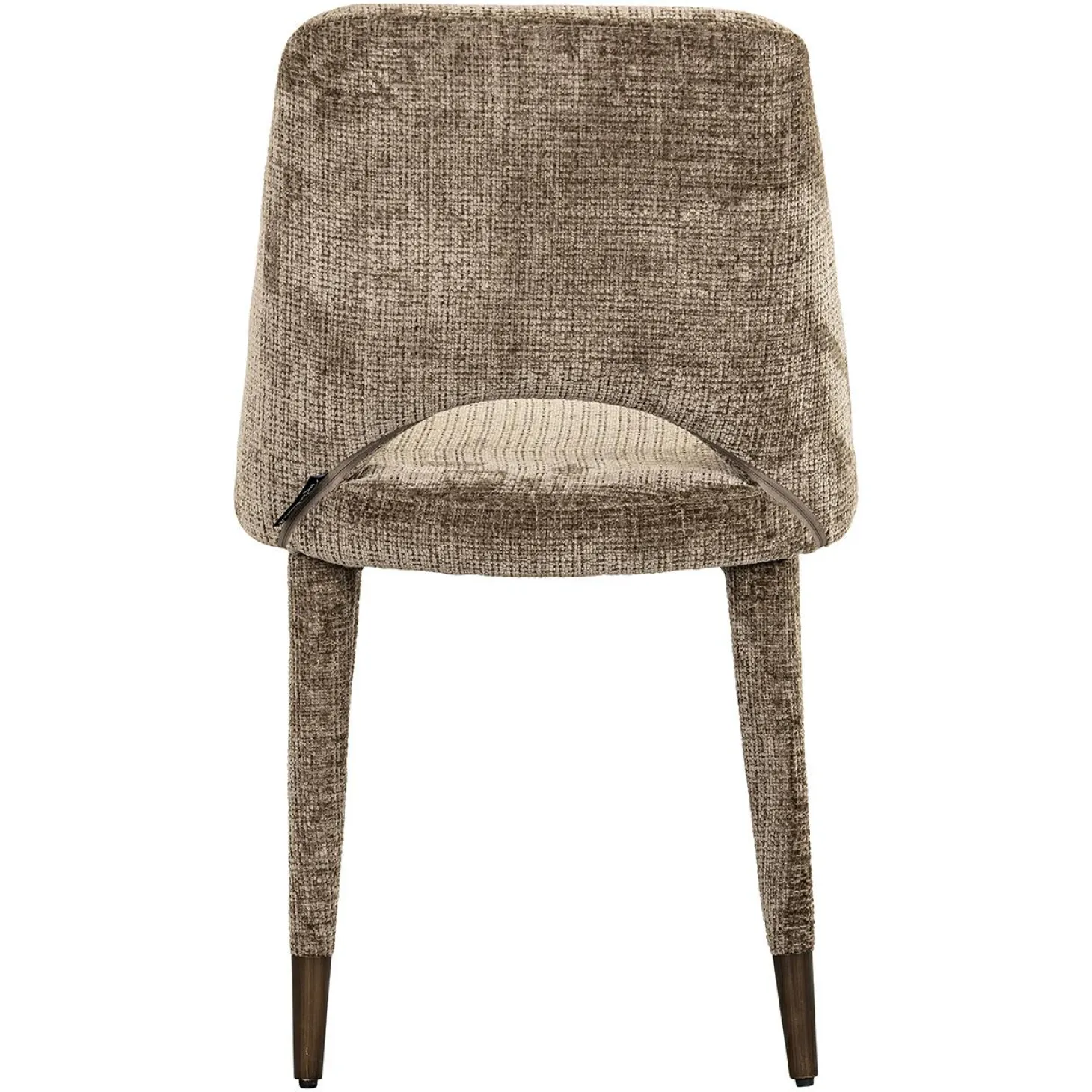 Eetkamerstoel Cecilia Chenille kleur Stone - Loft24.nl