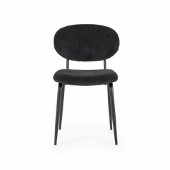 Eetkamerstoel Cosmo Rib - Zwart - Loft24.nl