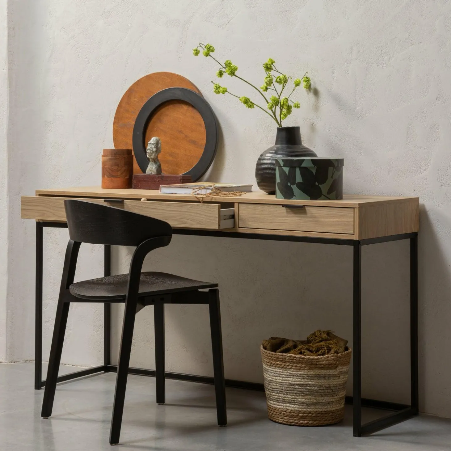 Eetkamerstoel Cras Essen - Zwart - Loft24.nl