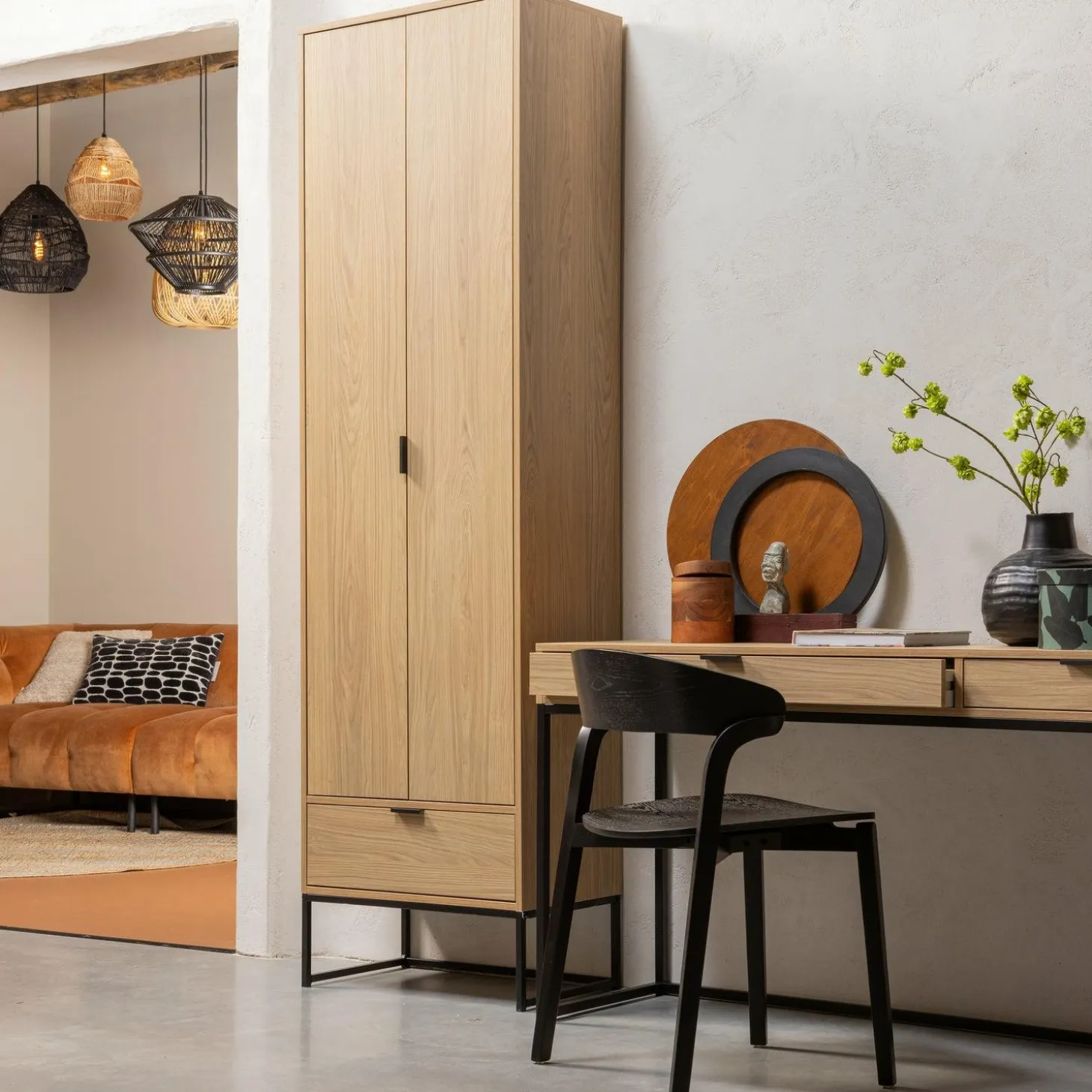 Eetkamerstoel Cras Essen - Zwart - Loft24.nl