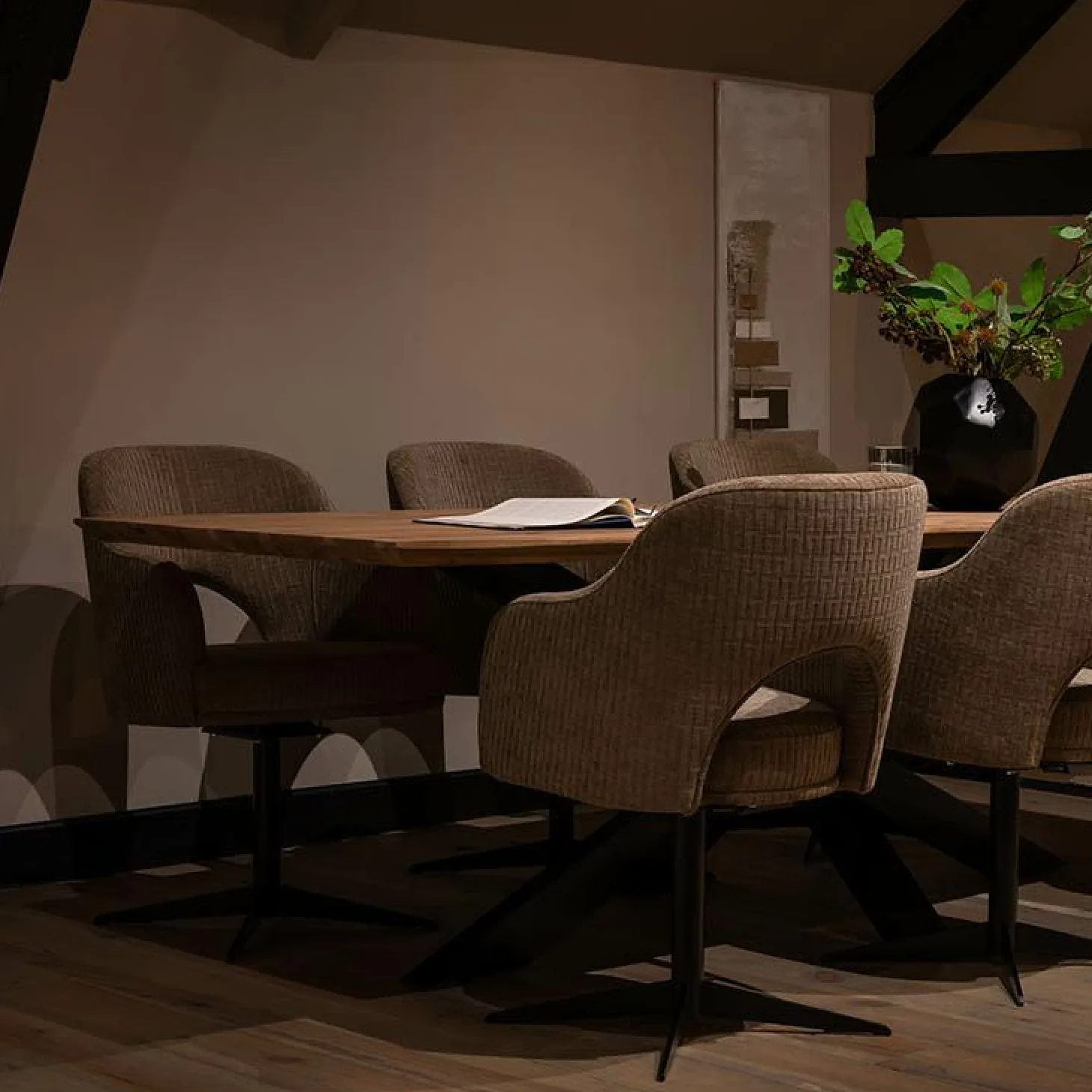 Eetkamerstoel Evan - zelf samenstellen - Loft24.nl