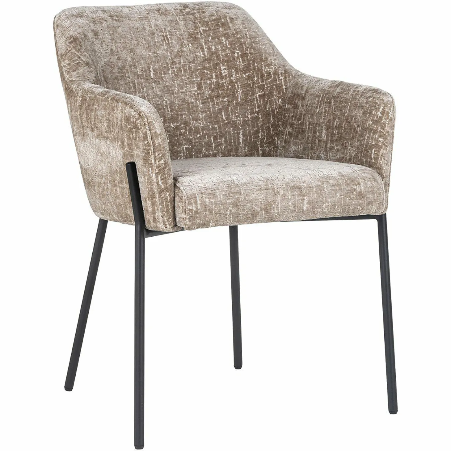 Eetkamerstoel Fay Chenille - Loft24.nl