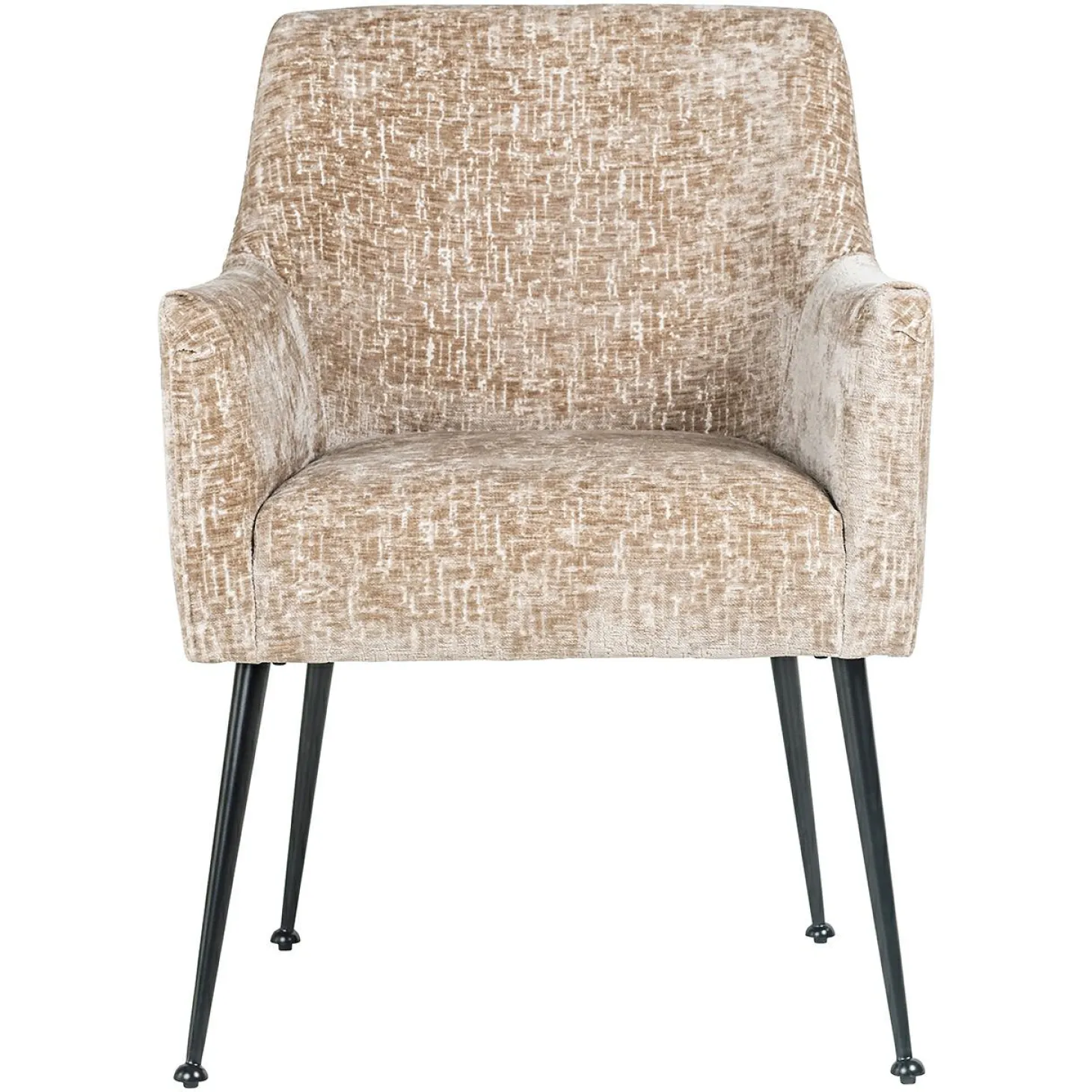 Eetkamerstoel Harley Chenille kleur Shitake - Loft24.nl
