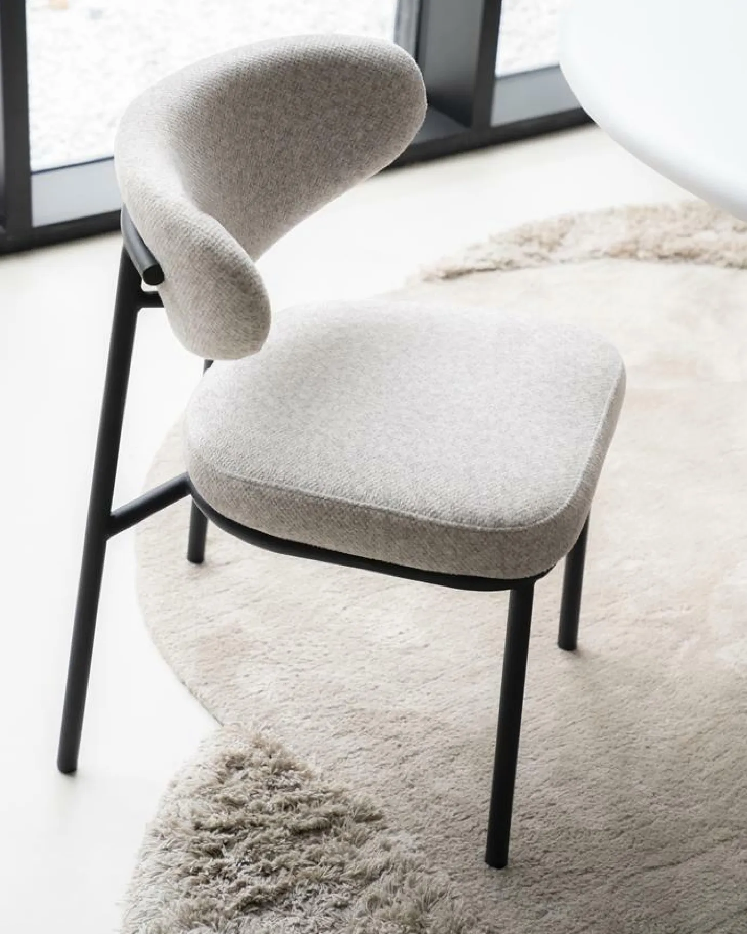 Eetkamerstoel Jari - Beige - Loft24.nl